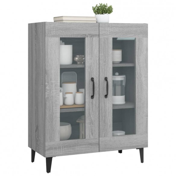 Buffet sonoma gris 69,5x34x90 cm bois d'ingénierie