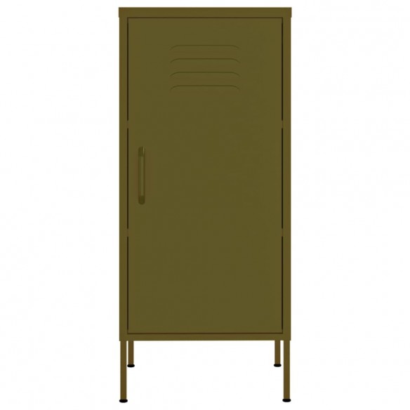 Armoire de rangement Vert olive 42,5x35x101,5 cm Acier