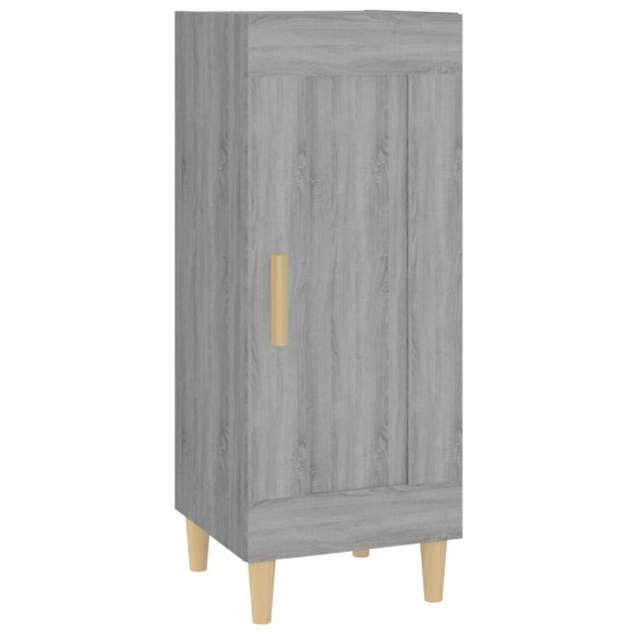 Buffet Sonoma gris 34,5x34x90 cm Bois d'ingénierie