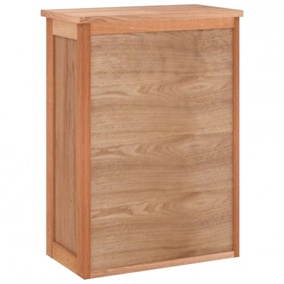 Armoire murale de salle de bain 42x23x60cm Bois massif de noyer