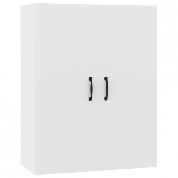 Armoire suspendue Blanc 69,5x34x90 cm Bois d'ingénierie