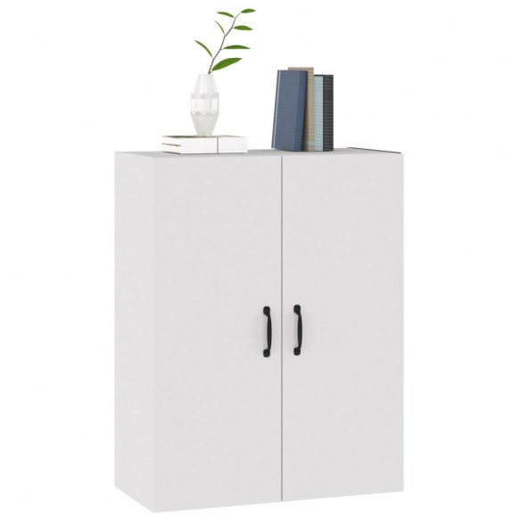 Armoire suspendue Blanc 69,5x34x90 cm Bois d'ingénierie