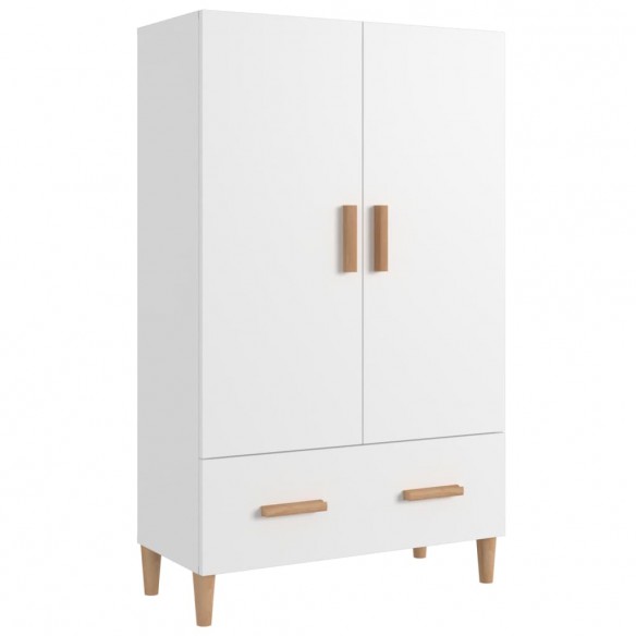 Buffet Blanc 70x31x115 cm Bois d'ingénierie