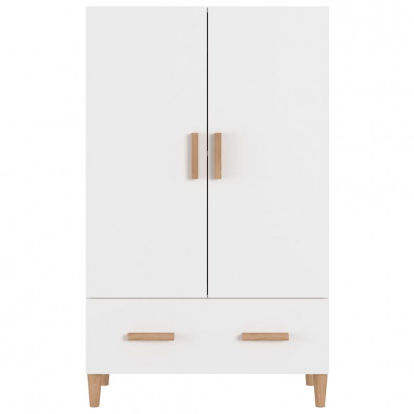 Buffet Blanc 70x31x115 cm Bois d'ingénierie