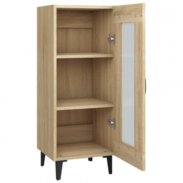 Buffet Chêne sonoma 34,5x34x90 cm Bois d'ingénierie