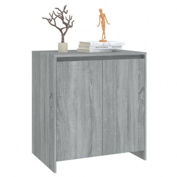 Buffet Sonoma gris 70x41x75 cm Bois d'ingénierie