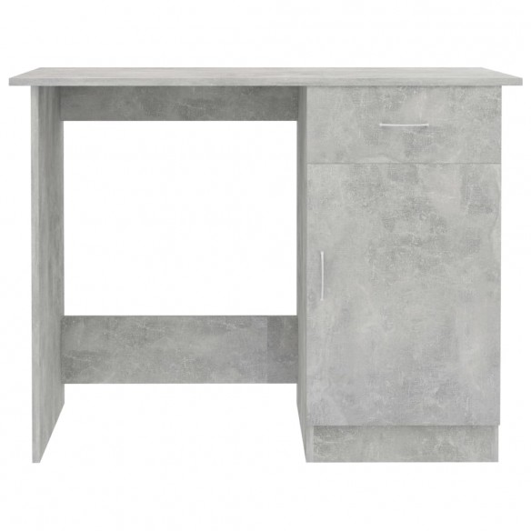 Bureau Gris béton 100 x 50 x 76 cm Aggloméré