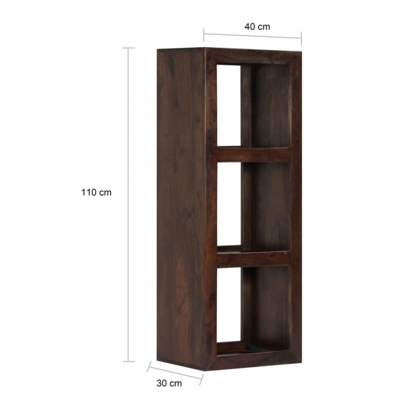 Armoire console 40 x 30 x 110 cm Bois d'acacia massif