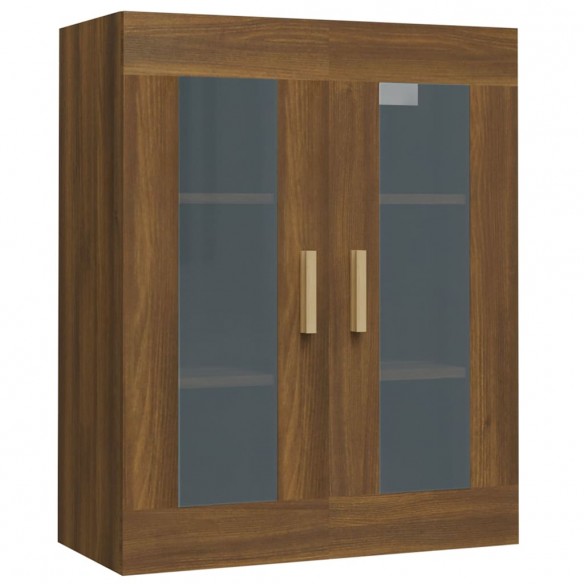 Armoire murale suspendue Chêne marron 69,5x34x90 cm