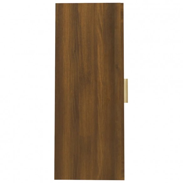 Armoire murale suspendue Chêne marron 69,5x34x90 cm