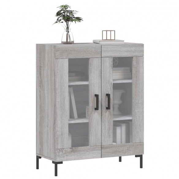 Buffet sonoma gris 69,5x34x90 cm bois d'ingénierie