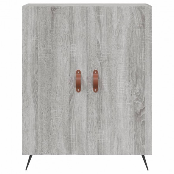 Buffet sonoma gris 69,5x34x90 cm bois d'ingénierie