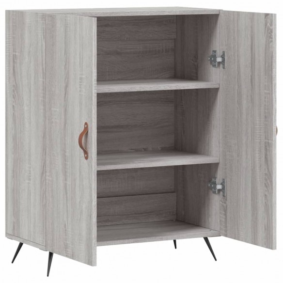 Buffet sonoma gris 69,5x34x90 cm bois d'ingénierie