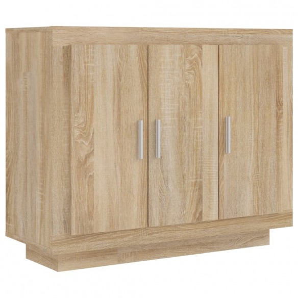 Buffet Chêne sonoma 92x35x75 cm Bois d'ingénierie