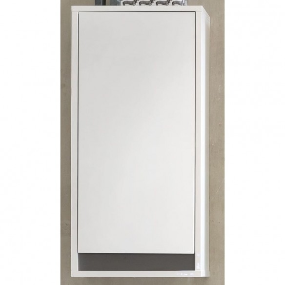 Trendteam Armoire murale de rangement en couleur Sol blanc