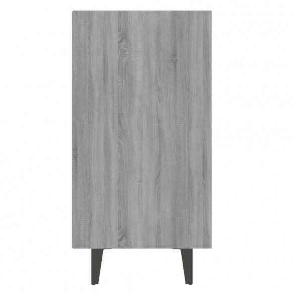 Buffet Sonoma gris 103,5x35x70 cm Aggloméré