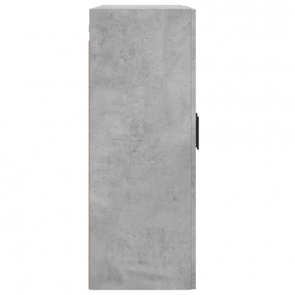 Armoire murale gris béton 69,5x34x90 cm bois d'ingénierie