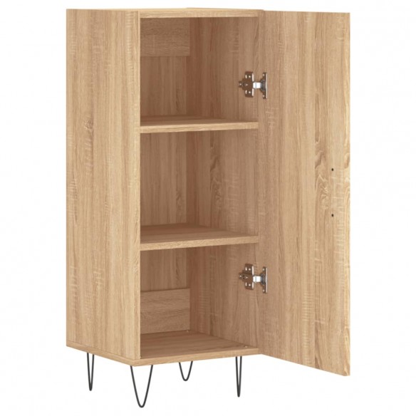 Buffet Chêne sonoma 34,5x34x90 cm Bois d'ingénierie