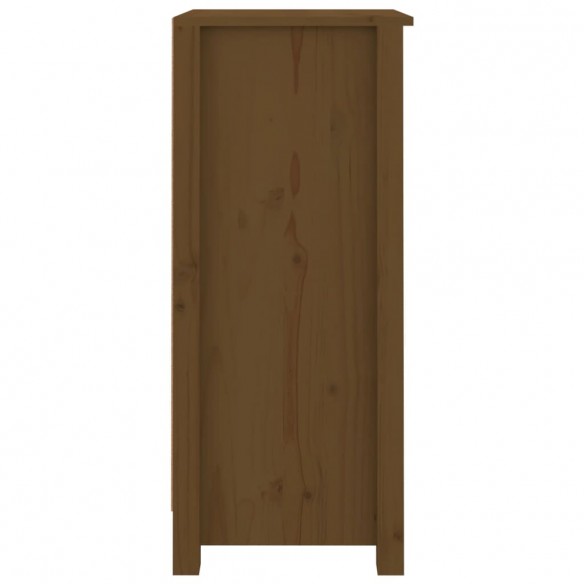 Buffet Marron miel 40x35x80 cm Bois massif de pin