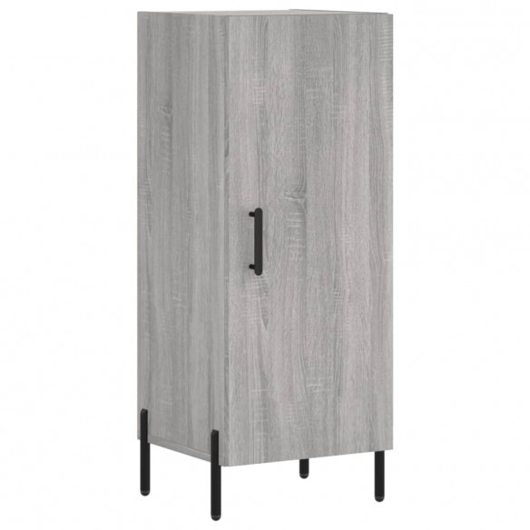 Buffet haut Sonoma gris 34,5x34x180 cm Bois d'ingénierie