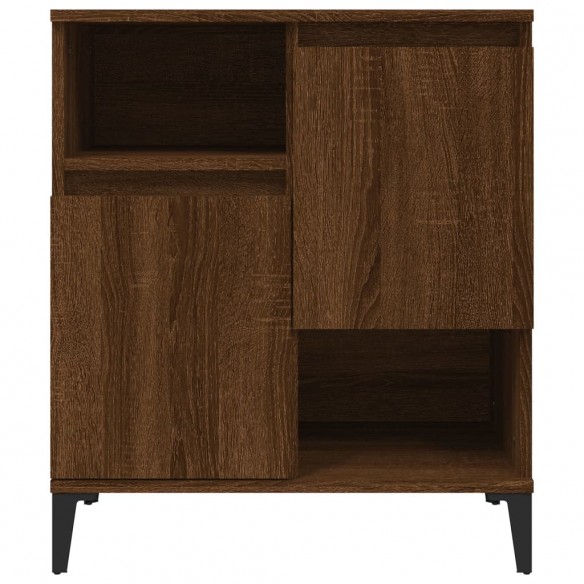 Buffet Chêne marron 60x35x70 cm Bois d'ingénierie