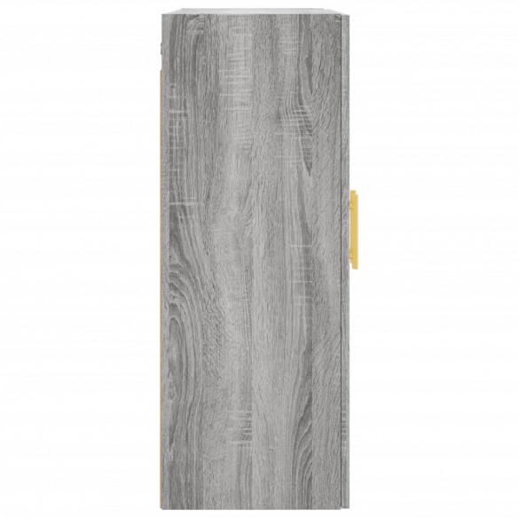 Armoire murale sonoma gris 69,5x34x90 cm