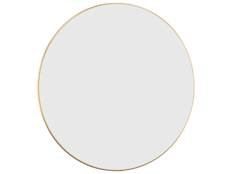 Miroir mural Doré Ø 60 cm Rond