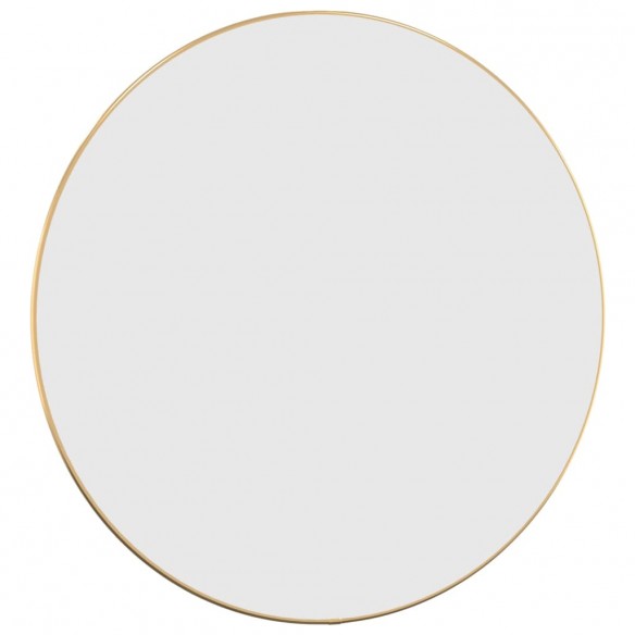 Miroir mural Doré Ø 60 cm Rond