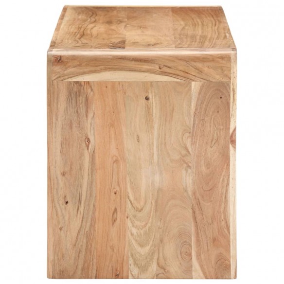 Banc 110x38x46 cm Bois solide d'acacia