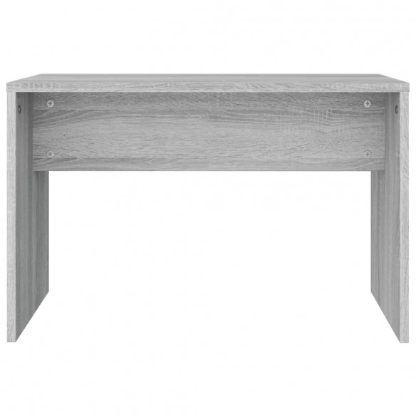 Tabouret de toilette Sonoma gris 70x35x45 cm Bois d'ingénierie