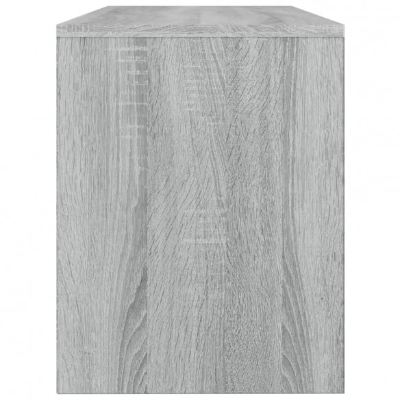 Tabouret de toilette Sonoma gris 70x35x45 cm Bois d'ingénierie