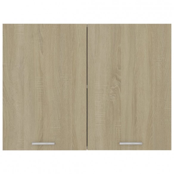 Armoire suspendue Chêne sonoma 80x31x60 cm Aggloméré