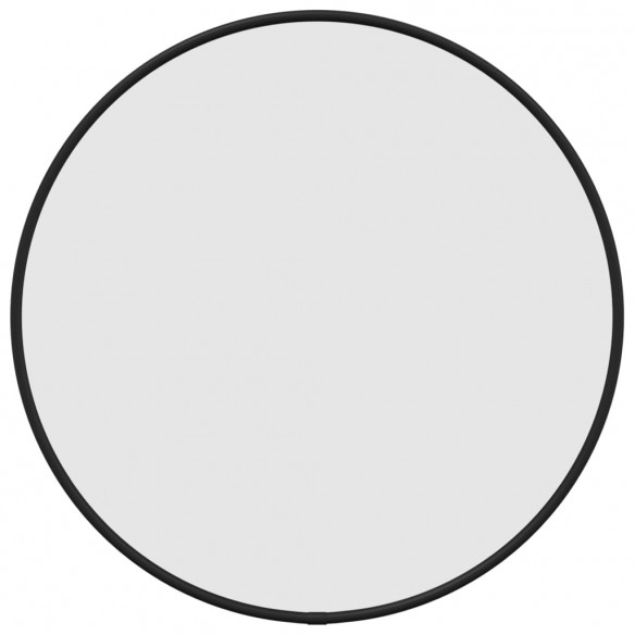 Miroir mural Noir Ø 40 cm Rond