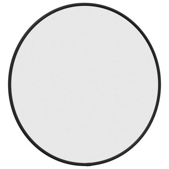 Miroir mural Noir Ø 40 cm Rond