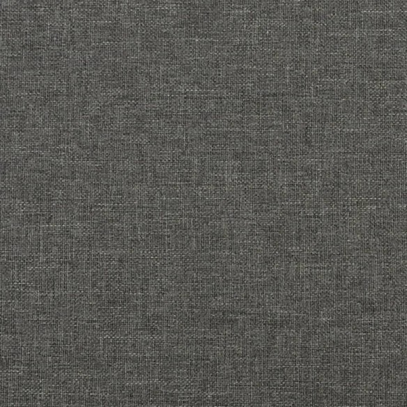 Cadre de lit Gris foncé 80 x 200 cm Tissu