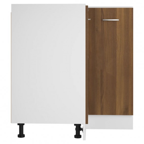 Armoire cuisine chêne brun 75,5x75,5x81,5 cm bois d’ingénierie