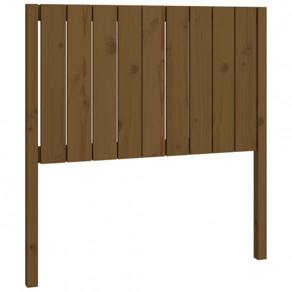 Tête de lit Marron miel 95,5x4x100 cm Bois massif de pin