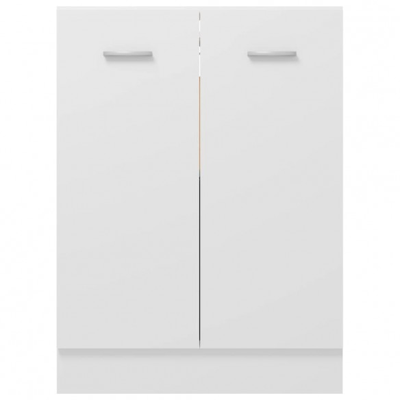 Armoire de plancher Blanc 60x46x81,5 cm Bois d'ingénierie