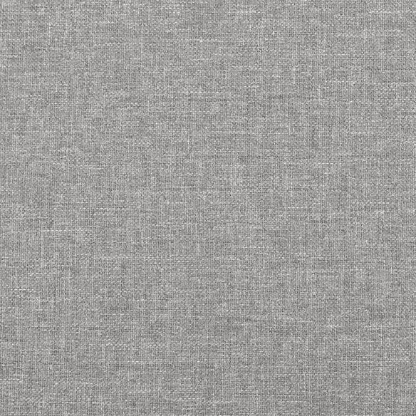 Cadre de lit Gris clair 160x200 cm Tissu