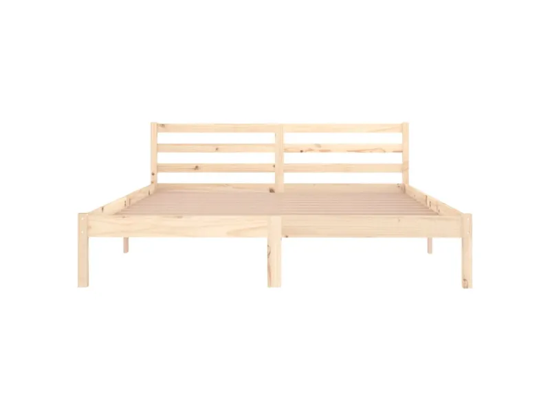 Lit Bois de pin massif 160x200 cm