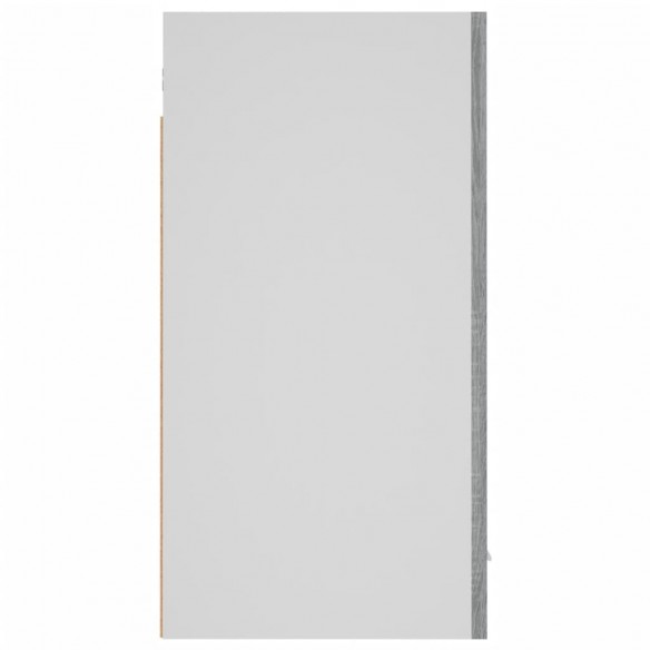 Armoire suspendue Sonoma gris 60x31x60 cm Bois d'ingénierie