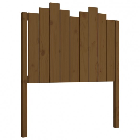 Tête de lit Marron miel 96x4x110 cm Bois massif de pin