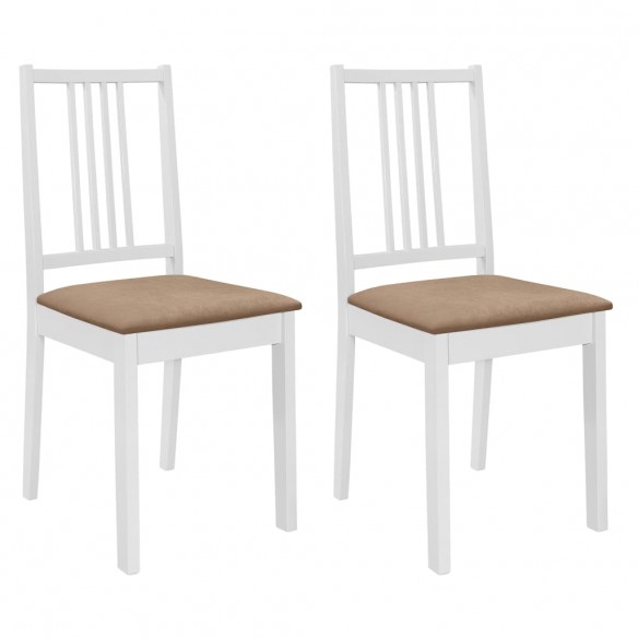 Mobilier de salle à manger 3 pcs MDF Blanc