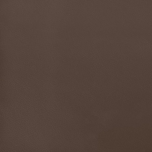 Tête de lit Marron 100x5x78/88 cm Similicuir