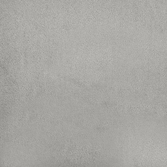 Repose-pied Gris clair 60x50x41 cm Tissu microfibre