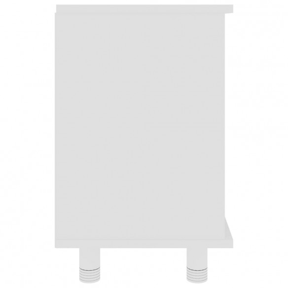 Armoire de salle de bain Blanc 60x32x53,5 cm Aggloméré