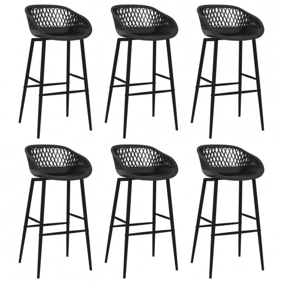 Ensemble de bar 7 pcs Blanc et noir