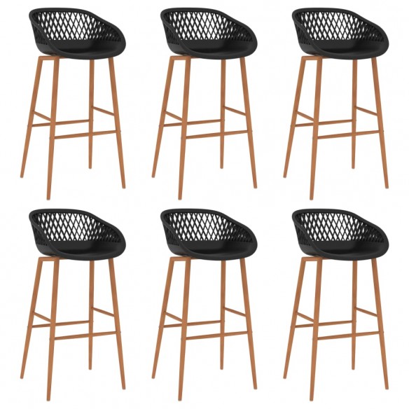 Ensemble de bar 7 pcs Blanc et noir