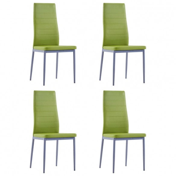 Mobilier de salle à manger 5 pcs Vert