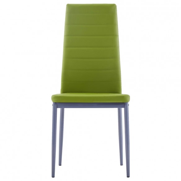 Mobilier de salle à manger 5 pcs Vert